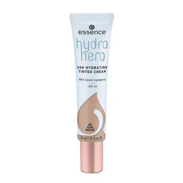 essence hydro hero 24h HYDRATING TINTED CREAM 20 Sun Beige 30ml